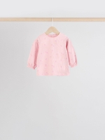 Лонгслив для малышей Next E67-019, 4 шт., Молочный, Розовый, Коричневый