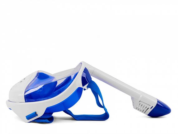 Маска полнолицевая Sargan Планета океан 2.0 белый/синий