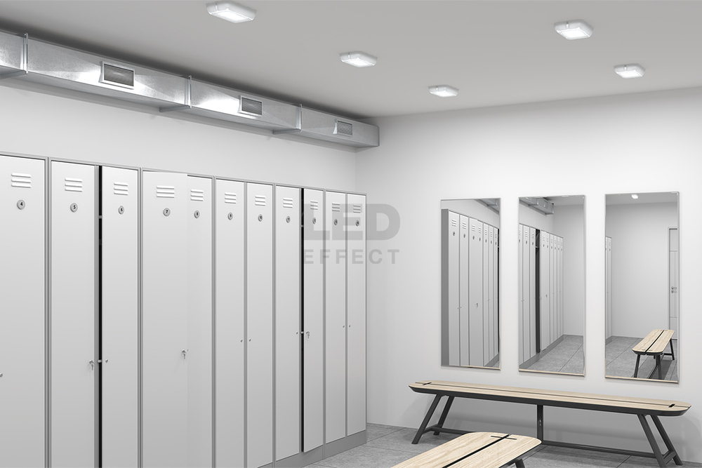 Светильник МЕРИДИАН 10Вт 900лм 4000К IP54 КСС Д 225х150х46мм LED Effect