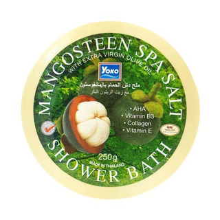 Скраб солевой с мангостином YOKO Mangosteen Spa Salt Shower Bath 250 гр