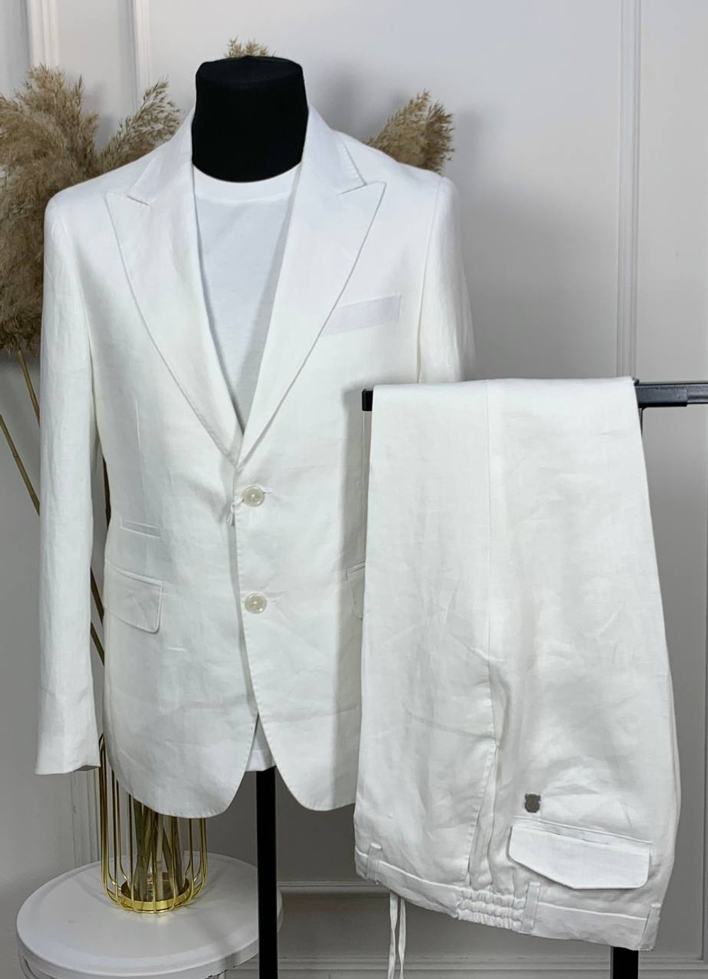 Льняной костюм Brunello Cucinelli, арт. 481776606