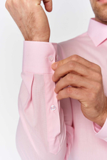 Сорочка мужская ELITA длинный рукав, цвет светло-розовый 68412 07