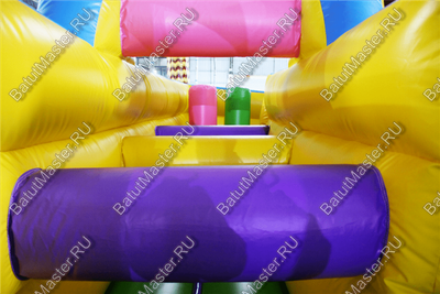 Надувной батут "В гостях у зебры"