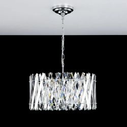 Citilux Ингвар CL334261 Люстра подвесная хрустальная Хром