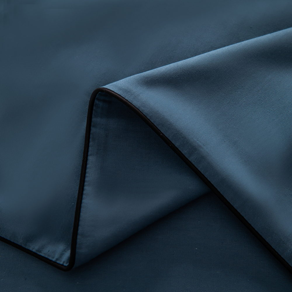 КПБ Однотонный Сатин Элитный на резинке OCER017, Евро, 4 наволочки, простынь 140*200*30