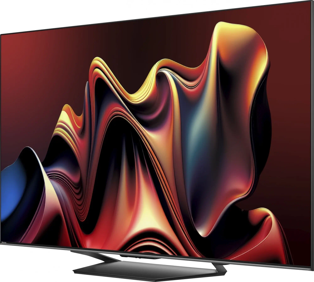 Телевизор QLED Hisense 55" 55U7NQ темно-серый 4K Ultra HD 120Hz DVB-T DVB-T2 DVB-C DVB-S DVB-S2 USB WiFi Smart TV