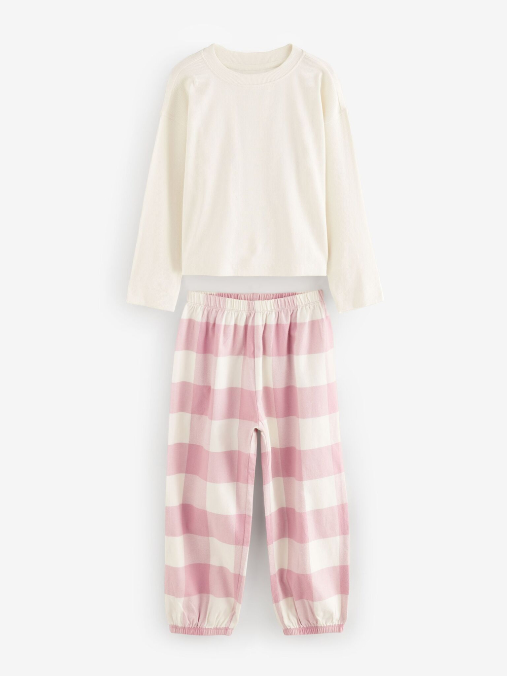 Пижама для девочки Next B79-520, 3 шт., Белый, Розовый, Бордовый