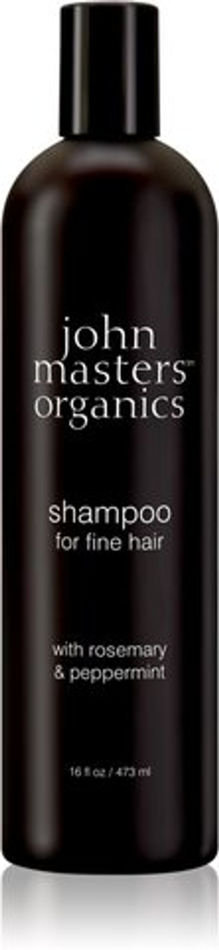 John Masters Organics Rosemary & Peppermint Shampoo for Fine Hair - шампунь для нежных волос /   473  ml  / GTIN 669558003248