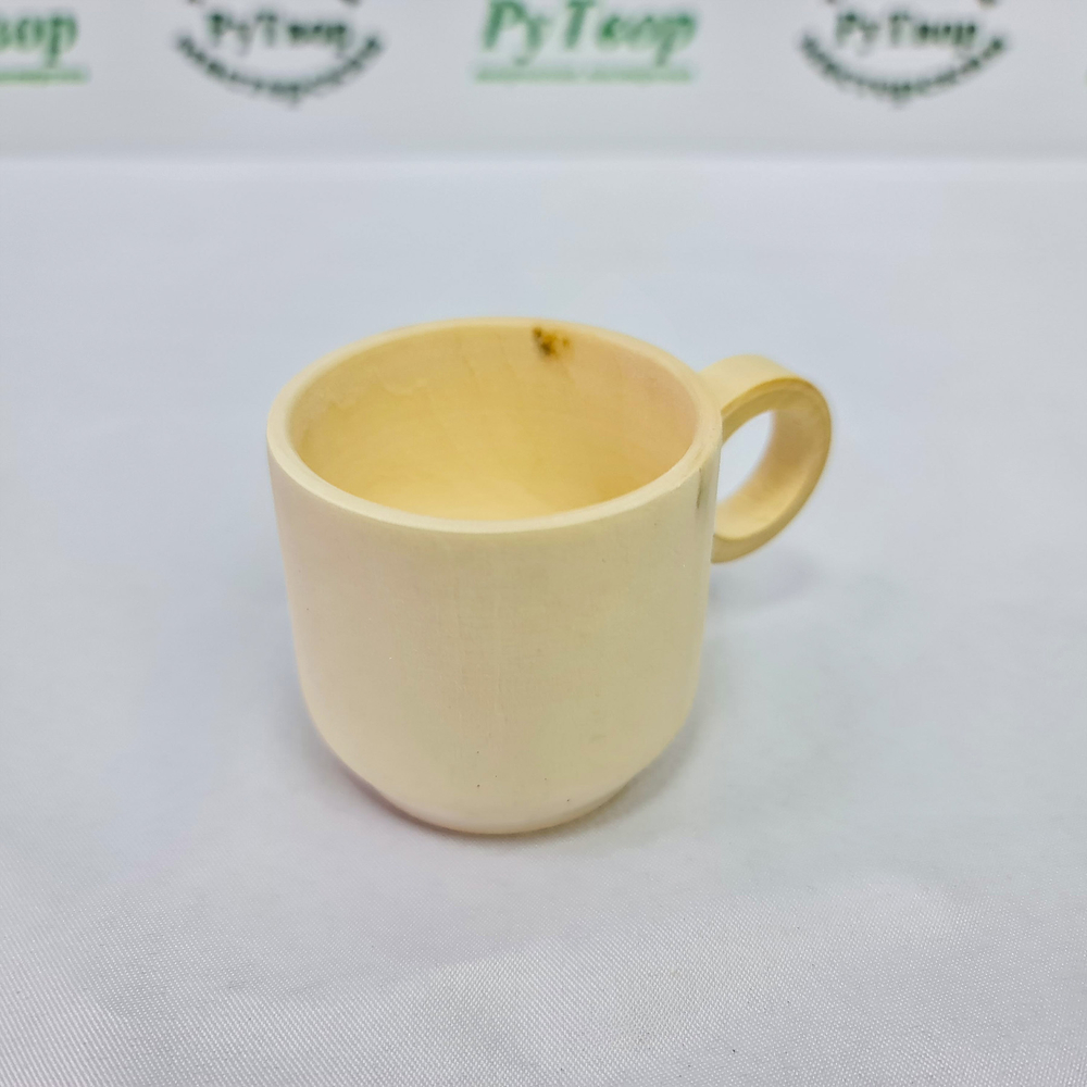 Чашка кофейная 50*d55мм, деревянная заготовка