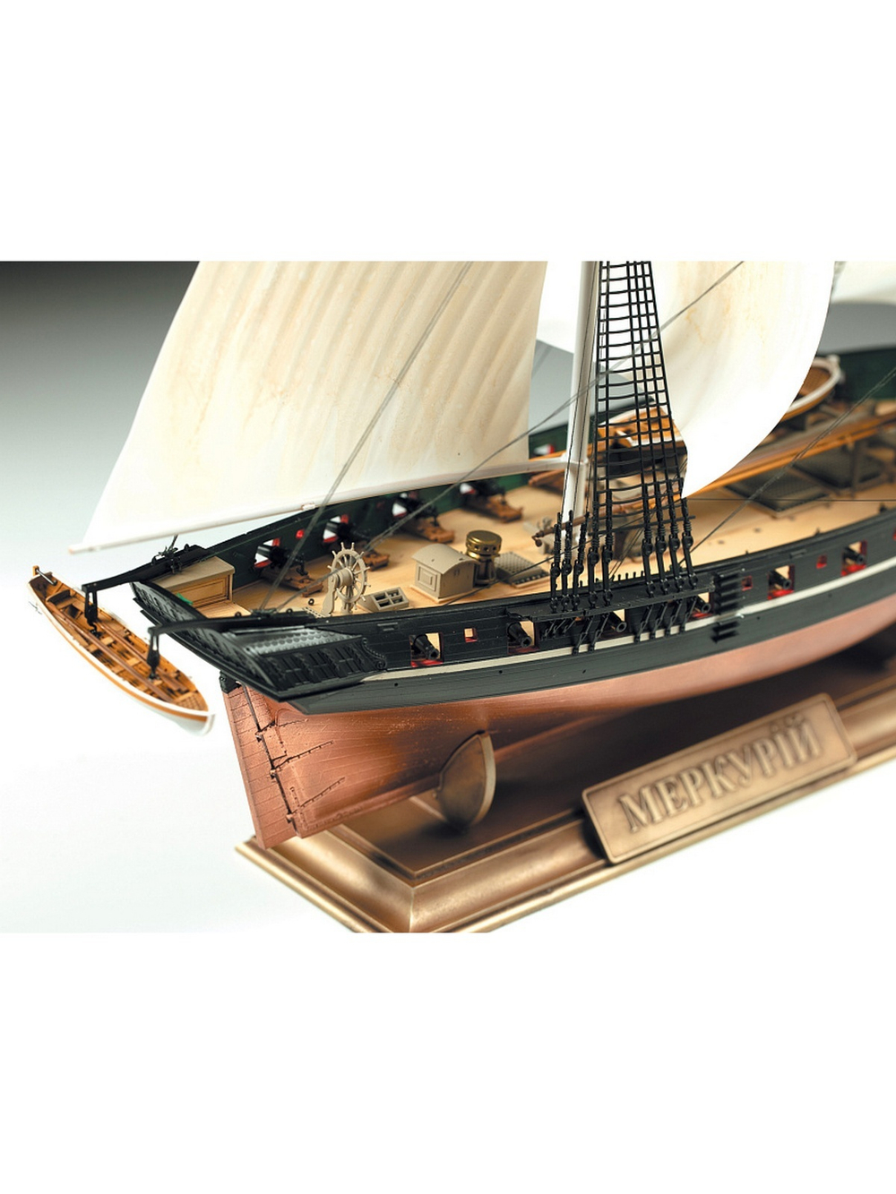 Сборная модель ZVEZDA Бриг "Меркурий", 1/100