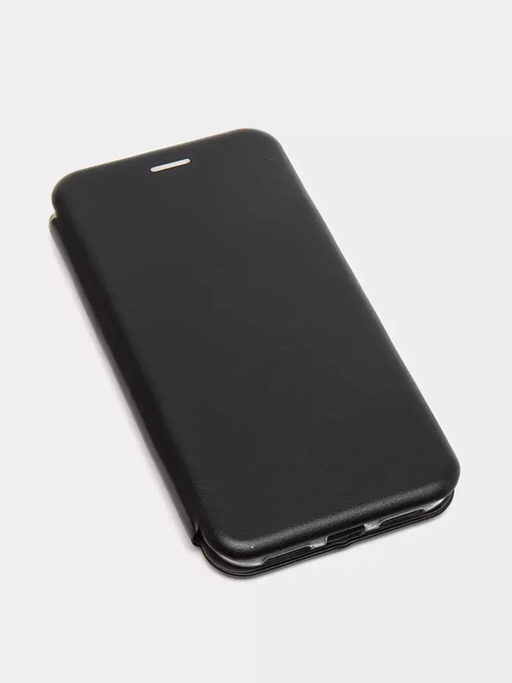 Чехол книжка Xiaomi Redmi 9С/10А с силиконовой вставкой black