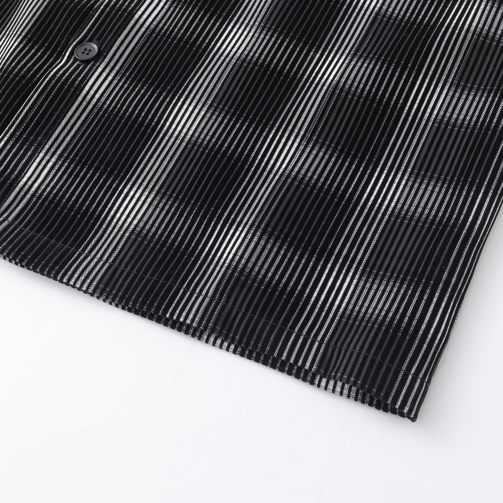 Рубашка Ymkashix Velvet Button Tartan