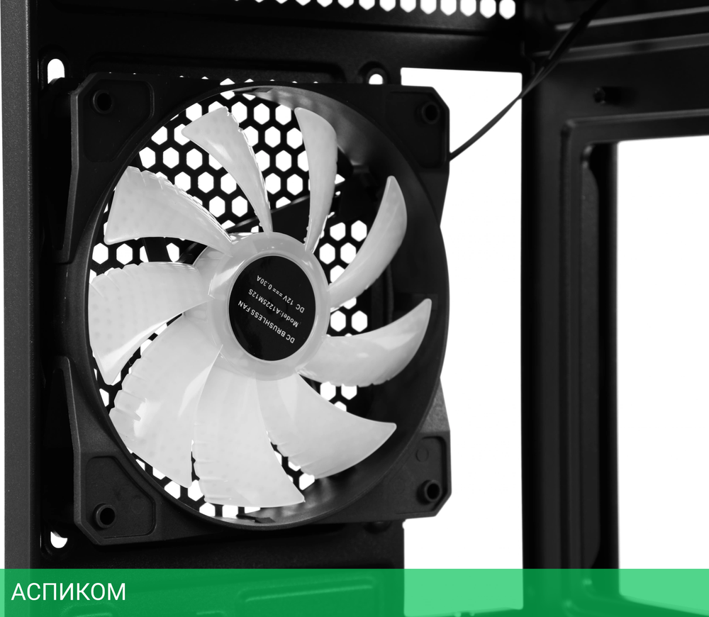 Корпус Formula V Line Crystal Z1 Plus без БП черный