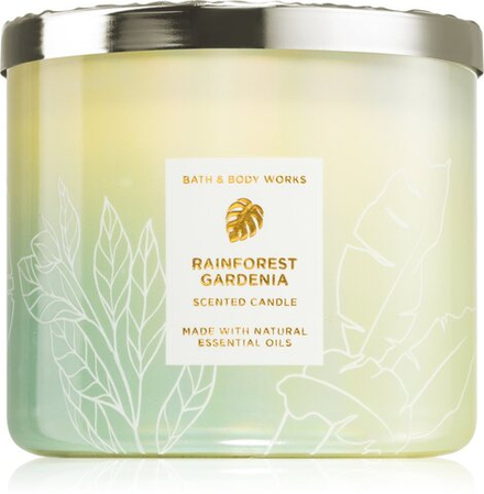 Bath & Body Works Rainforest Gardenia - ароматическая свеча II. /   411  g  / GTIN 667556222432