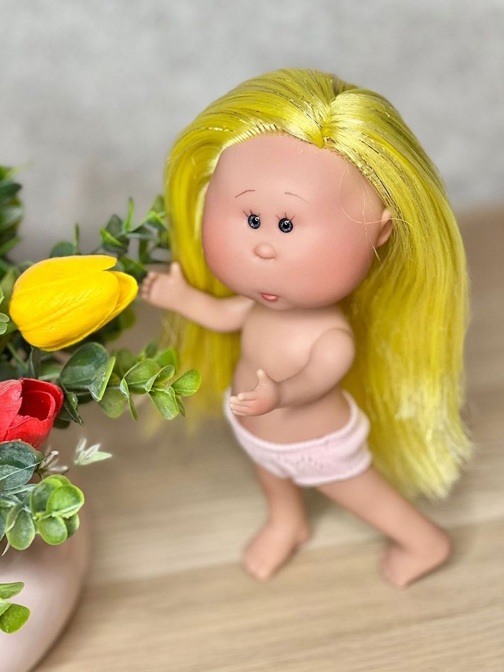 Кукла Nines виниловая 23см Little Mia без одежды (3199W25)