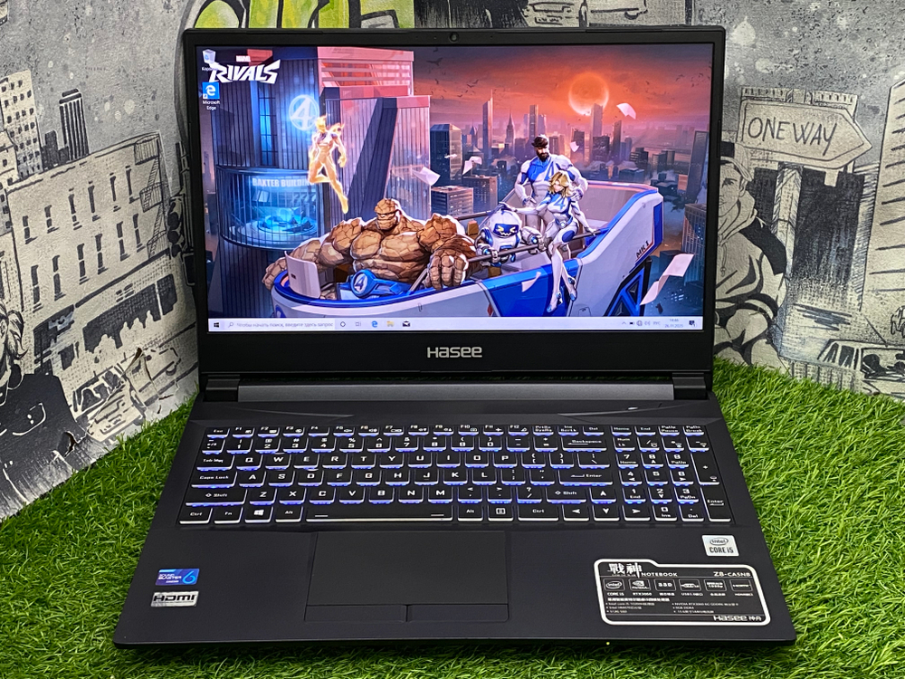 Игровой Hasee 15' i5 10200H/RTX 3060 6GB/16GB/512GB/ Z8-CA5NB[CNH5S01]/Windows 10