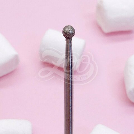 1482 Фреза алмазная шаровидная синяя (средняя зернистость) 3 мм