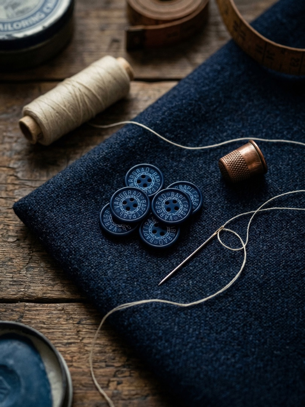 Комплект пуговиц (6 штук)