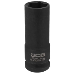 Головка ударная глубокая тонкостенная 1/2'', 21мм (6гр.) JCB JCB-4458521TH