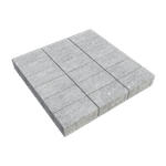 Тротуарная плитка ВАН, форма Брусчатка, h=40мм