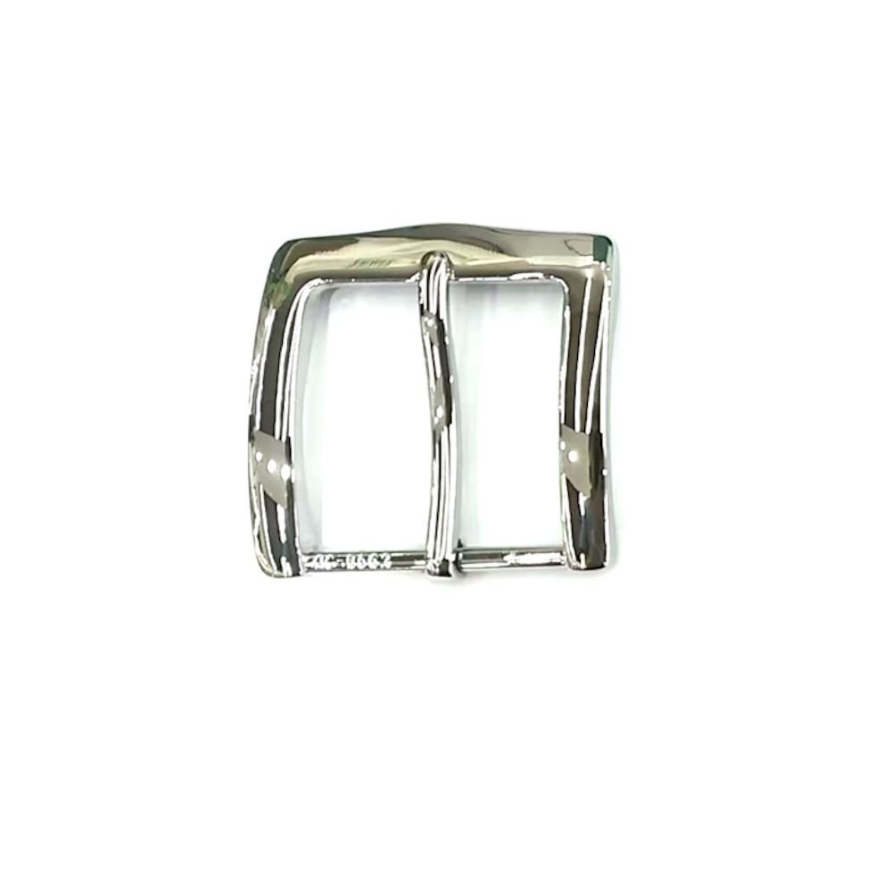 Пряжка для ремня 40мм, никель (В562)