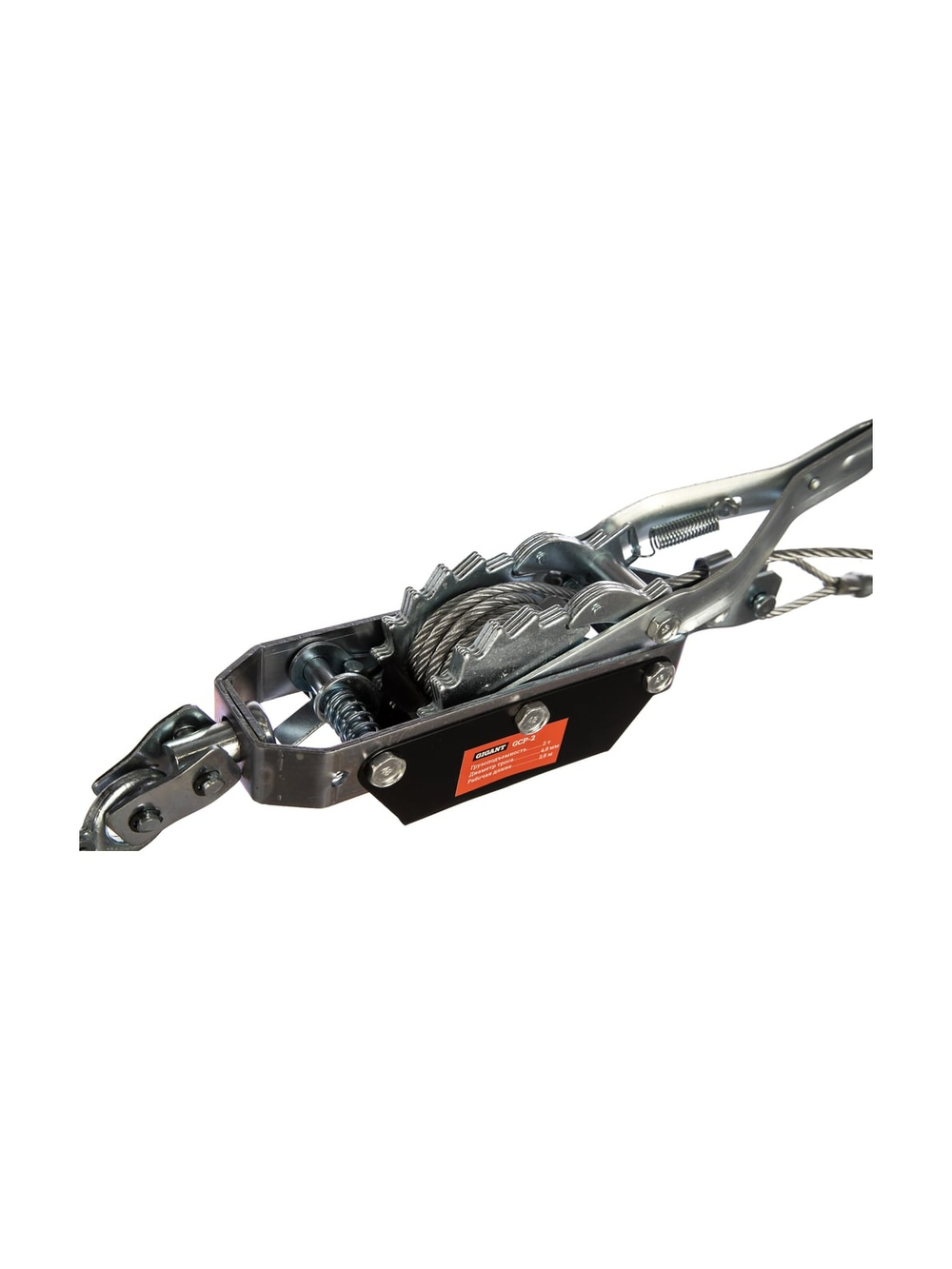 Рычажная лебедка 2т Gigant, Длина троса 2,8м, GCP-2