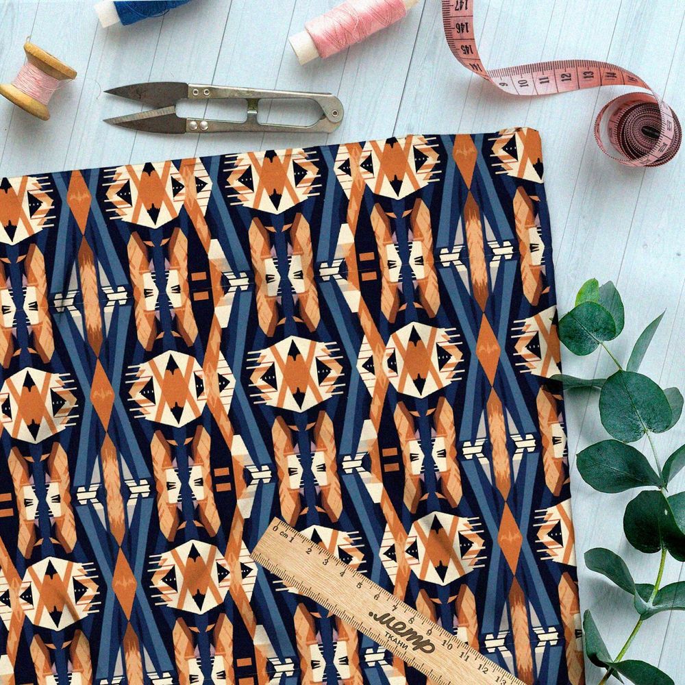 Ткань премиум атлас кристальный разносвет