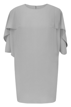 Нарядное платье 2049оп, светло серый #449СС052049оп