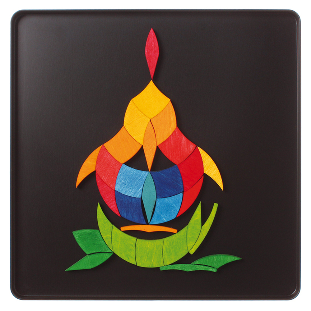 Магнитная мозаика Цветная спираль