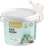SOLEX Краска для детских комнат KIDS ROOM цв.Пломбир (Pantone 11-0604) 7кг (ИжСинтез)