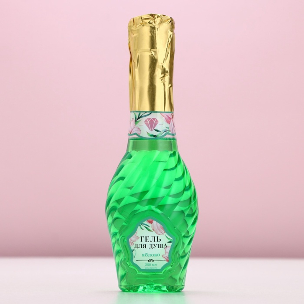 Гель для душа мондоро «Нежность весны», 250 мл, аромат спелого яблока, Чистое счастье