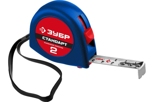 Рулетка ЗУБР КОМФОРТ 34016-2