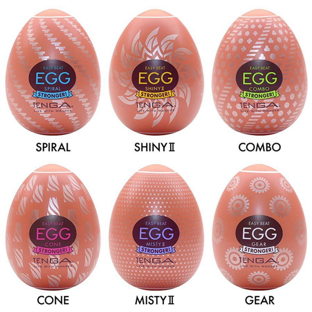 Набор из 6 мастурбаторов Tenga Egg Variety Pack V EGG-VP005