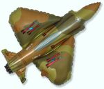 Шар (13"/33 см) Мини-фигура, Истребитель, Военный 1 шт.