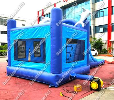 Коммерческий надувной батут "На волне"