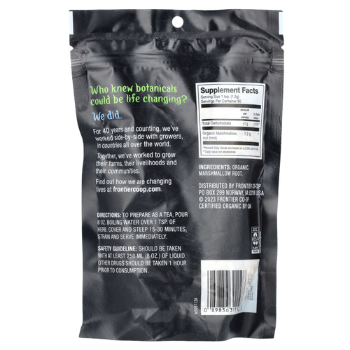 Frontier Co-op, Органический корень алтея, 108 г (3,81 унции)