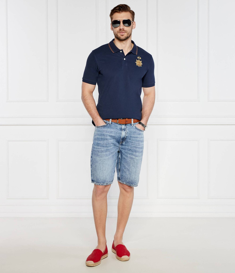 Поло La Martina - темно-синий(YMPG01 PK001)