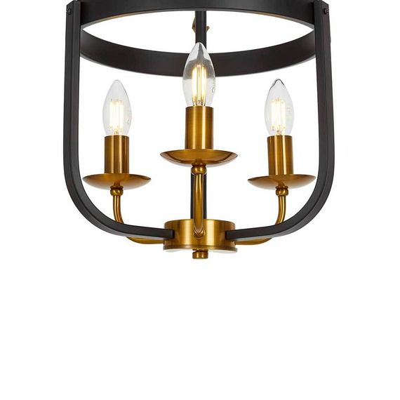 Подвесной светильник Lumina Deco Berling LDP 8024-3 BK+MD