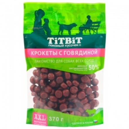 TITBIT Крокеты из говядины XXL 0,37 кг