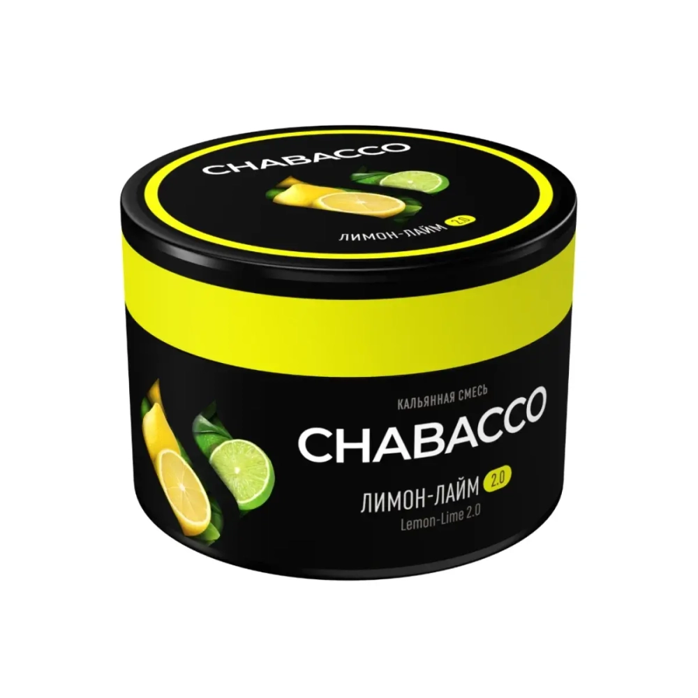 М. Кальянная смесь Chabacco Lemon-Lime (Лимон-Лайм) 40г