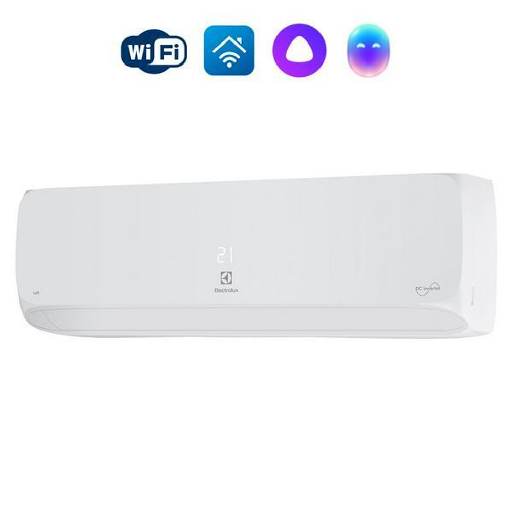 Сплит-система инверторного типа Electrolux Loft DC EACS/I-12HAL/N8 комплект
