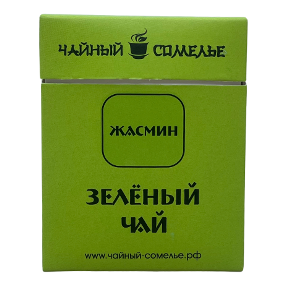 Зеленый чай с цветами жасмина. Пластинки. 5 шт. 25 г.