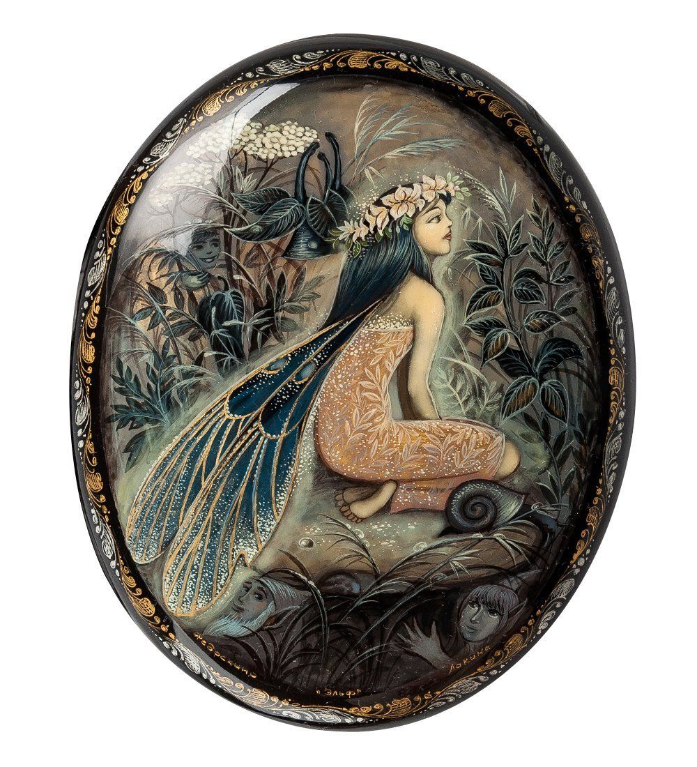 ШК-45/13 Шкатулка «Эльф» исп. Лакина