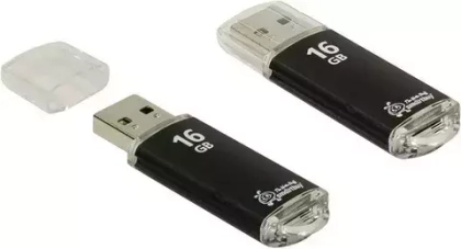 16GB USB Smartbuy V-Cut Black