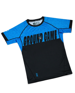 Рашгард Ground Game RANKINGOWY 2.0 IBJJF синий