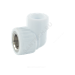 Угольник PP-R комбинированный белый Дн 25х3/4" ВР VALFEX 10125025
