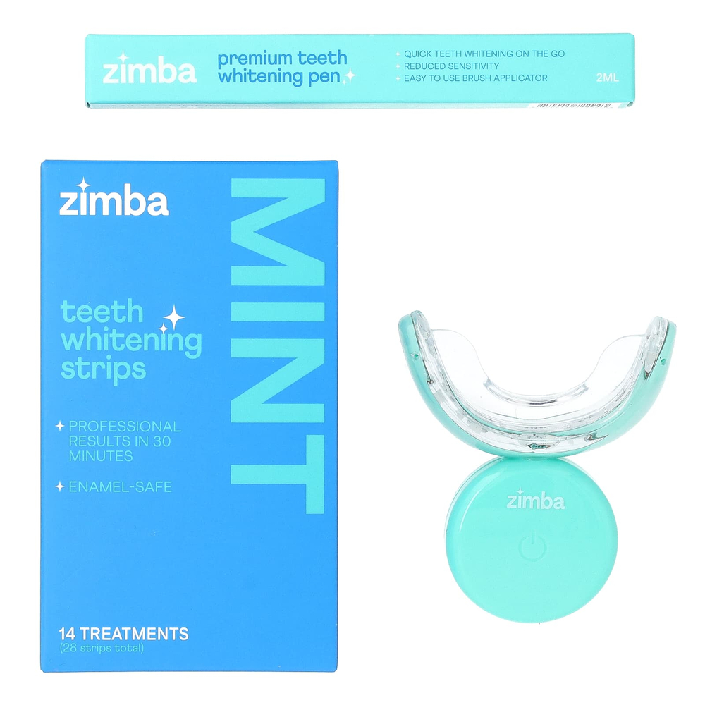 Zimba, Ultimate Teeth Whitening, набор для отбеливания зубов, 1 набор