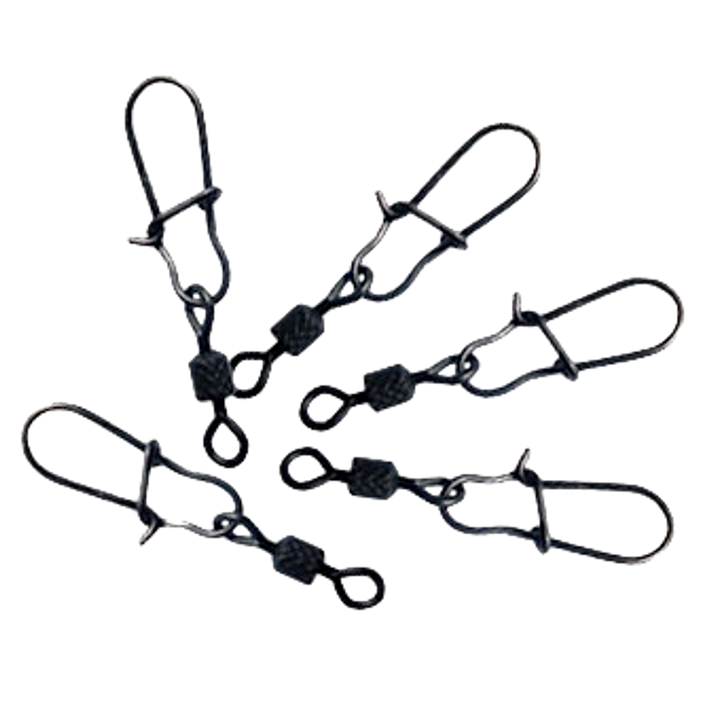 Вертлюг с карабином Hanzo DS-3004 №06 18кг 10шт