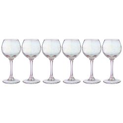 НАБОР РЮМОК ИЗ 6 ШТ "FLOWER" ЛИЛОВАЯ ДЫМКА 65 МЛ 6*6*12,4СМ