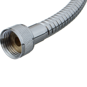 Шланг для душа 175 см с защитой от перекручивания ANTI-TWIST MKP34425BL нержавеющая сталь 2-й зажим растягивающийся Melodia della Vita